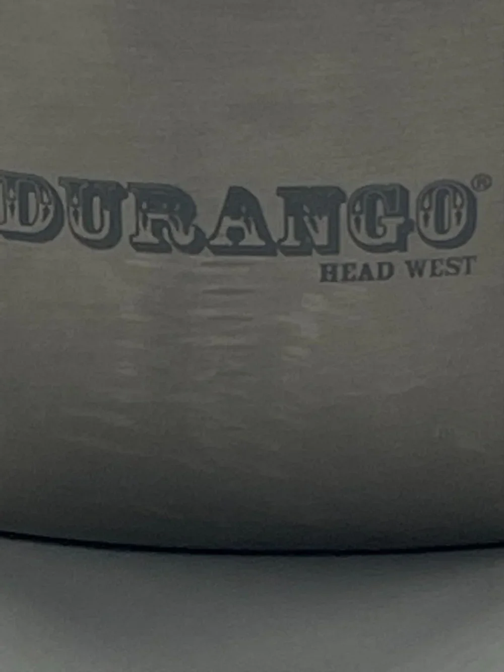 durango head west Stainless steel 6oz flask 3 3/4